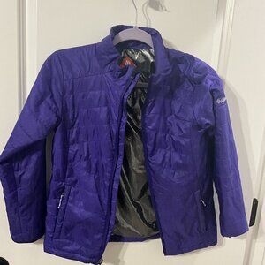 COLUMBIA KIDS OMNI HEAT LIGHTWEIGHT JACKET SZ M
